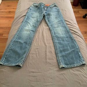 Rock And Roll Boys Jeans 16R Light Wash